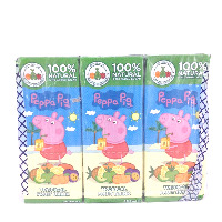 YOYO.casa 大柔屋 - Peppa Pig Tropical Fruit Drink,200ml*3 