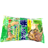 YOYO.casa 大柔屋 - Bourbon Ajigonomi Wasabi Rice Cracker,100g 