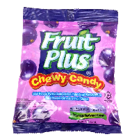 YOYO.casa 大柔屋 - Fruit Plus Blackcurrant Chewy Candy,150g YOYO.casa 大柔屋 - Fruit Plus Blackcurrant Chewy Candy,150g