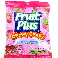 YOYO.casa 大柔屋 - Fruit Plus Strawberry Chewy Candy,150g 