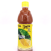 YOYO.casa 大柔屋 - fuzetea 3-Tea Lemon Tea Natural Lemon Flavour Regular Sugar,480ML 