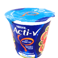 YOYO.casa 大柔屋 - Acti V Kiwi and Grapefruit Low Fat Yoghurt,120g 