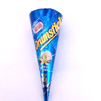 YOYO.casa 大柔屋 - Vanilla Flavour Ice Cream Cone With Chocolate and Roasted Almond,125ML 
