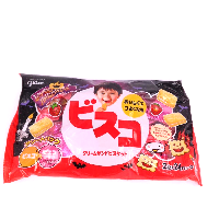 YOYO.casa 大柔屋 - Glico Halloween Package Bisco Biscuit Big Bag Assort,188G 