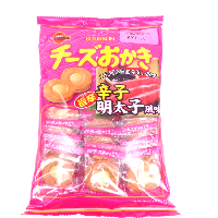 YOYO.casa 大柔屋 - Bourbon Cheese Okaki Karashi Mentaiko Rice Cracker,79G 