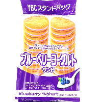 YOYO.casa 大柔屋 - YBC 藍莓乳酪夾心餅,91.8g 