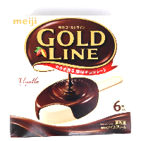 YOYO.casa 大柔屋 - Meiji Gold Line Vanilla Ice Bar,55ML*6 