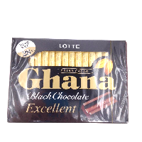 YOYO.casa 大柔屋 -  LOTTE Ghana Black Chocolate Excellent,134g 