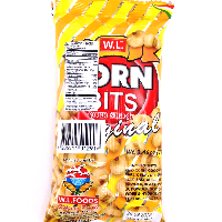 YOYO.casa 大柔屋 - W.L Foods Corn Bits Original Super Garlic Flavour,70g 