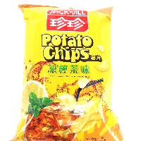 YOYO.casa 大柔屋 - Potato Chips Iced Lemon Tea Flavoured,110g 