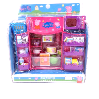 YOYO.casa 大柔屋 - PEPPA PIG 雪櫃連微波爐玩具,1s 