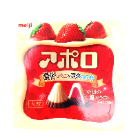 YOYO.casa 大柔屋 - Meiji Apollo Chocolate Strawberry and White,42g YOYO.casa 大柔屋 - Meiji Apollo Chocolate Strawberry and White,42g