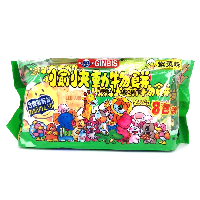YOYO.casa 大柔屋 - Animal Biscuits 8 Bags Seaweed Flavour,144g*10 