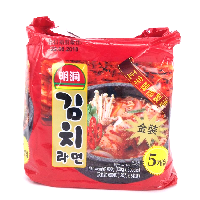 YOYO.casa 大柔屋 - Myung Dong Kimchi Ramen Noodle,120g*5 YOYO.casa 大柔屋 - Myung Dong Kimchi Ramen Noodle,120g*5