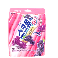 YOYO.casa 大柔屋 - Lotte Screw Jelly Candy Grape Flavour,50g 