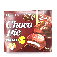 YOYO.casa 大柔屋 - Lotte Choco Pie Cacao,336G 