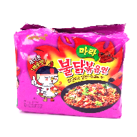 YOYO.casa 大柔屋 - Samyang Hot Chicken Mala Flavor Ramen,135G*5 