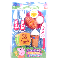 YOYO.casa 大柔屋 - PEPPA PIG 切麵包茶具套庄,1s 