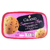 YOYO.casa 大柔屋 - Grand Cappuccino Flavoured Ice Cream With Chocolate Chips ,1L 