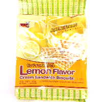 YOYO.casa 大柔屋 - Lemon Flavor Cream Sandwich Biscuits,300g 