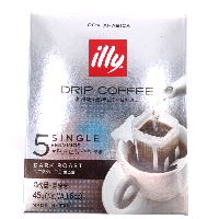 YOYO.casa 大柔屋 - Illy Drip Coffee Dark Roast,9G*5 YOYO.casa 大柔屋 - Illy Drip Coffee Dark Roast,9G*5