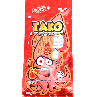 YOYO.casa 大柔屋 - Ikas Squid Flavoured Fish Snack Hot and Spicy,15G 