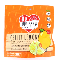 YOYO.casa 大柔屋 - Love Farm Dried Chilli Lemon,30g 