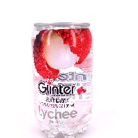 YOYO.casa 大柔屋 - Glinter Soft Drink Lychee Flavour,350ml 