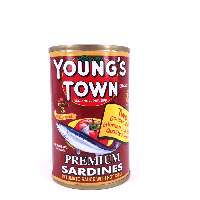 YOYO.casa 大柔屋 - Youngs Town Premium Sardines In Tomato Sauce With Hot Chili,75g 