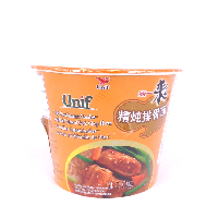 YOYO.casa 大柔屋 - Unif Bowl Instant Noodles-Artificial Stewed Pork Chop Flavor ,110g 