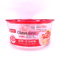 YOYO.casa 大柔屋 - 6245圓型玻璃保鮮合2800ML,2800ml YOYO.casa 大柔屋 - 6245圓型玻璃保鮮合2800ML,2800ml
