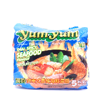 YOYO.casa 大柔屋 - Yum Yum Authentic Thai Style Instant Noodles Thai Spicy Seafood Flavour,70g*5 
