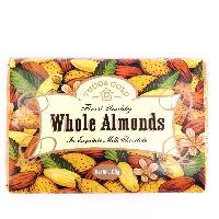 YOYO.casa 大柔屋 - TUDOR GOLD Whole Almonds Milk Chocolate,100g 