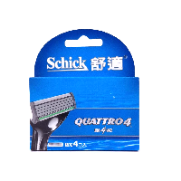 YOYO.casa 大柔屋 - Schick Quattro4 Replenishing blade 4piece,4S 