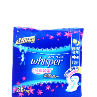 YOYO.casa 大柔屋 - Whisper sanitary napkins 28cm,12s YOYO.casa 大柔屋 - Whisper sanitary napkins 28cm,12s