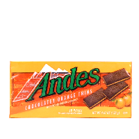 YOYO.casa 大柔屋 - Andes Chocolate Orange Thins Maturally and Artificially Flavored,132g 