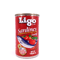 YOYO.casa 大柔屋 - Ligo Sardines In Tomato Sauce Chili Adden,155g 