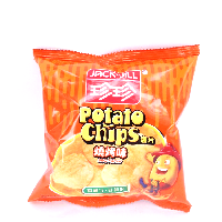 YOYO.casa 大柔屋 - Potato Chips BBQ Flavour,20g 