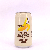 YOYO.casa 大柔屋 - 香蕉牛乳味飲料,340ml 