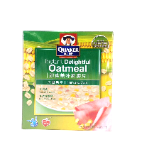 YOYO.casa 大柔屋 - Quaker Instant Delightful Oatmeal Ham and Corn,245g 