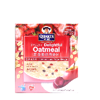 YOYO.casa 大柔屋 - Quaker Instant Delightful Oatmeal Dried Fruits and Yogurt Flavour,58.5g*5 