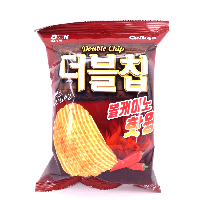 YOYO.casa 大柔屋 - Haitai Snack Double Chips Volcano Hot Wing Flavour,60G 