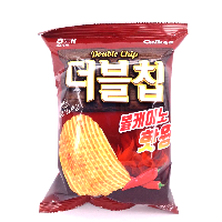 YOYO.casa 大柔屋 - Haitai Snack Double Chips Volcano Hot Wing Flavour,60G YOYO.casa 大柔屋 - Haitai Snack Double Chips Volcano Hot Wing Flavour,60G