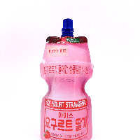 YOYO.casa 大柔屋 - Lotte Ice Yogurt Strawberry,170ml 