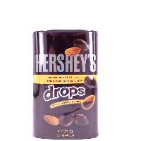 YOYO.casa 大柔屋 - Hersheys whole almonds covered in creamy milk chocolate drops,60g 