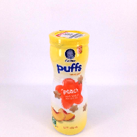 YOYO.casa 大柔屋 - Gerber Puffs Cereal Snack Peach Flavour,42g YOYO.casa 大柔屋 - Gerber Puffs Cereal Snack Peach Flavour,42g