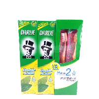 YOYO.casa 大柔屋 - Darlie Double Action Toothpaste Set,250g*2 
