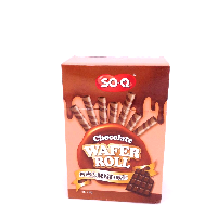 YOYO.casa 大柔屋 - SOQ Chocolate Wafer Roll,135g 