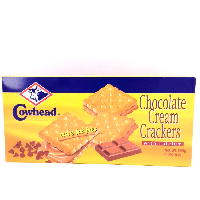 YOYO.casa 大柔屋 - Cowhead Chocolate Cream Crackers with Calcium ,190g 