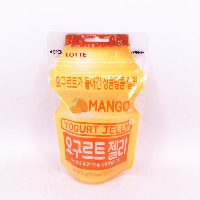 YOYO.casa 大柔屋 - Lotte Mango Yogurt Flavoured Jelly Candy,50g YOYO.casa 大柔屋 - Lotte Mango Yogurt Flavoured Jelly Candy,50g
